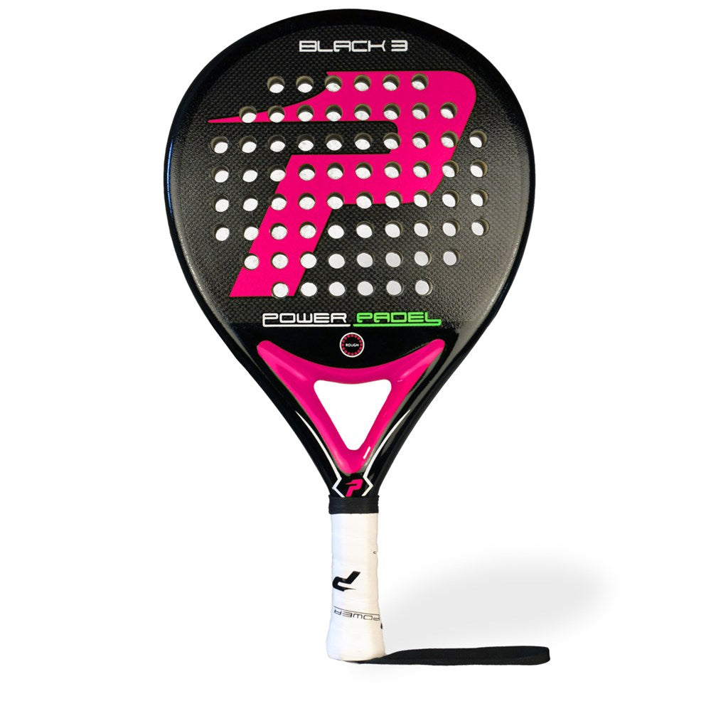 Power Padel Black 3 Fuchsia New